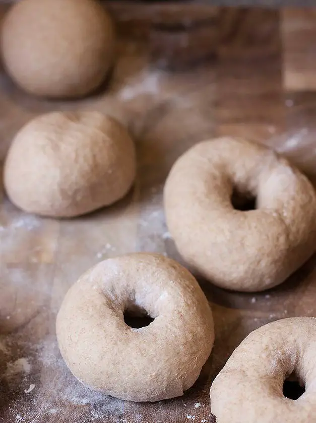 Honey Wheat Bagels