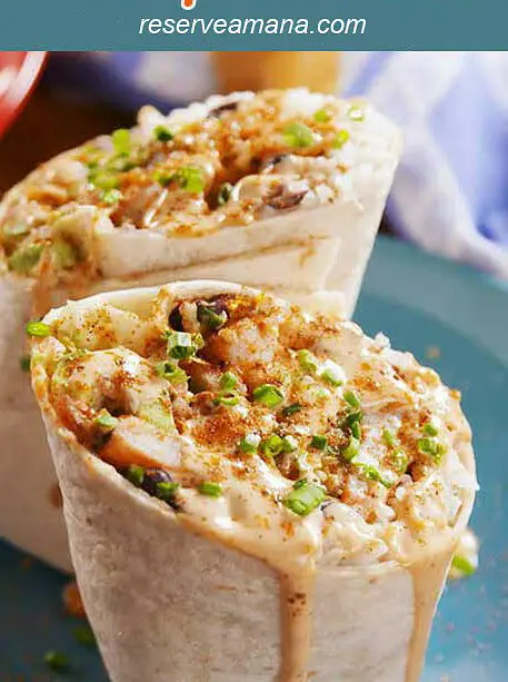 Old Bay Shrimp Burritos