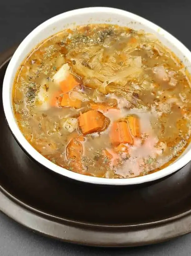 Authentic Polish Sauerkraut Soup Kapusniak