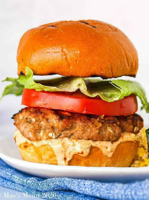 Jamaican Jerk Turkey Burgers