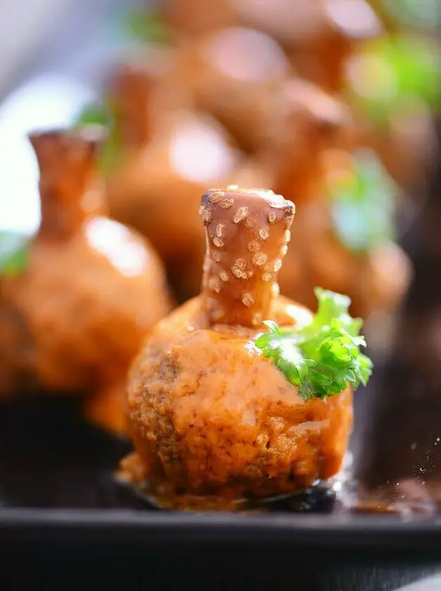 Buffalo Meatball Pumpkins