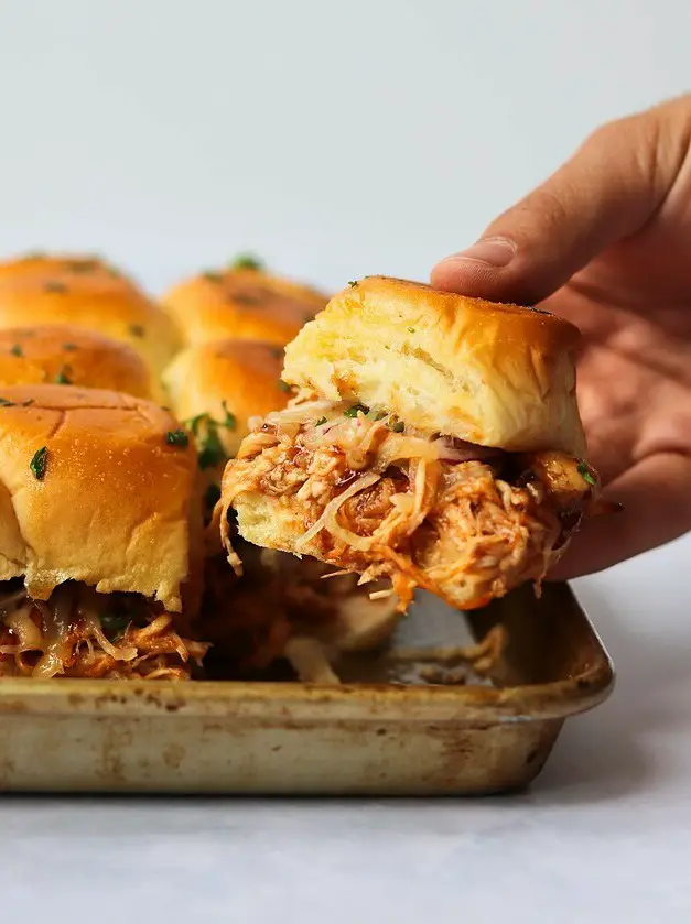 BBQ Chicken Sliders