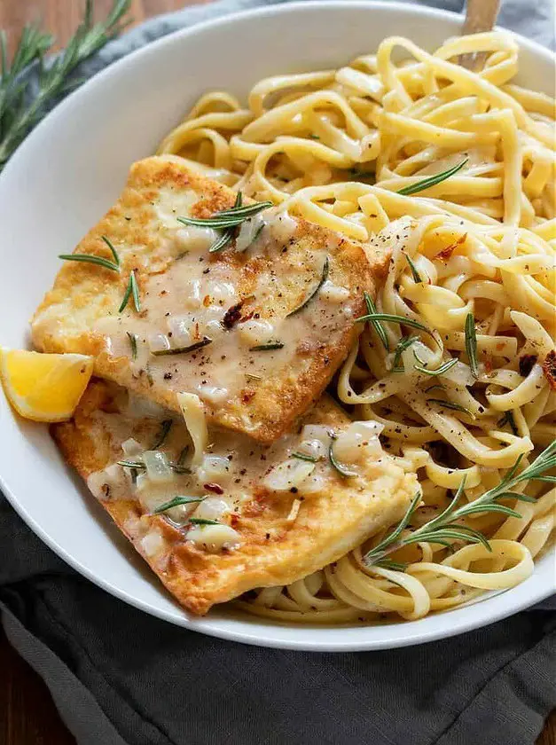 Vegan Tofu Scallopini