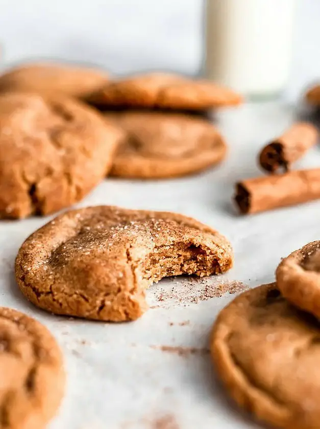 Brown Butter Snickerdoodle Cookies