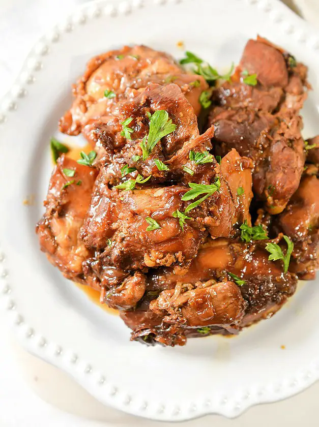 Keto Instant Pot Chicken Adobo