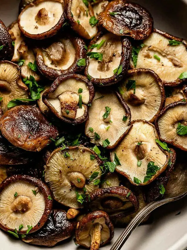 Roasted Shiitake Mushrooms