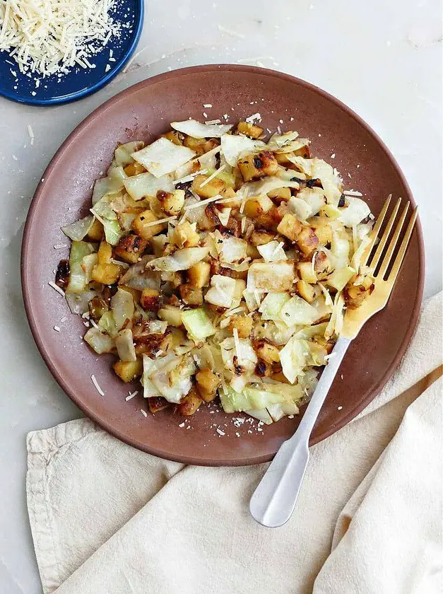 Fried Cabbage and Potatoes