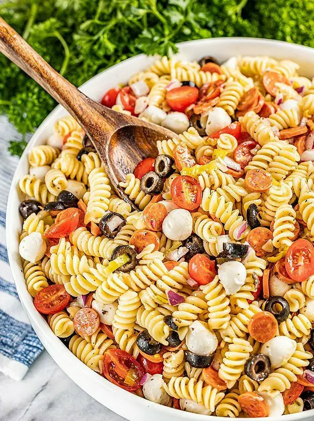 Easy Classic Pasta Salad