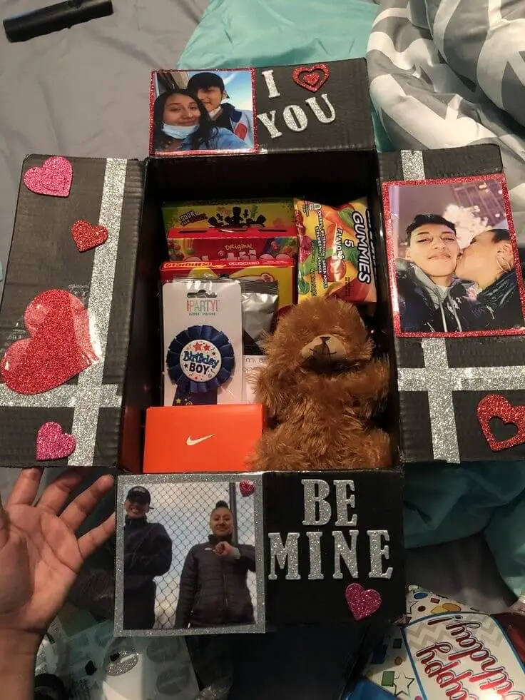 BE MINE VALENTINES GIFT BOX