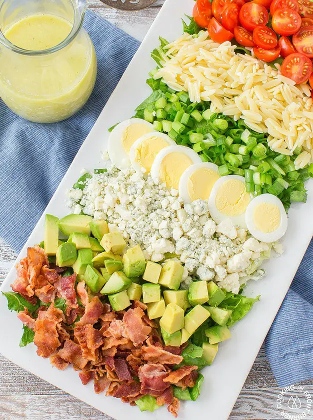 Easy Cobb Orzo Salad