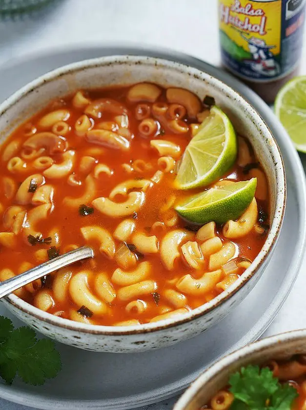 Traditional Mexican Sopa