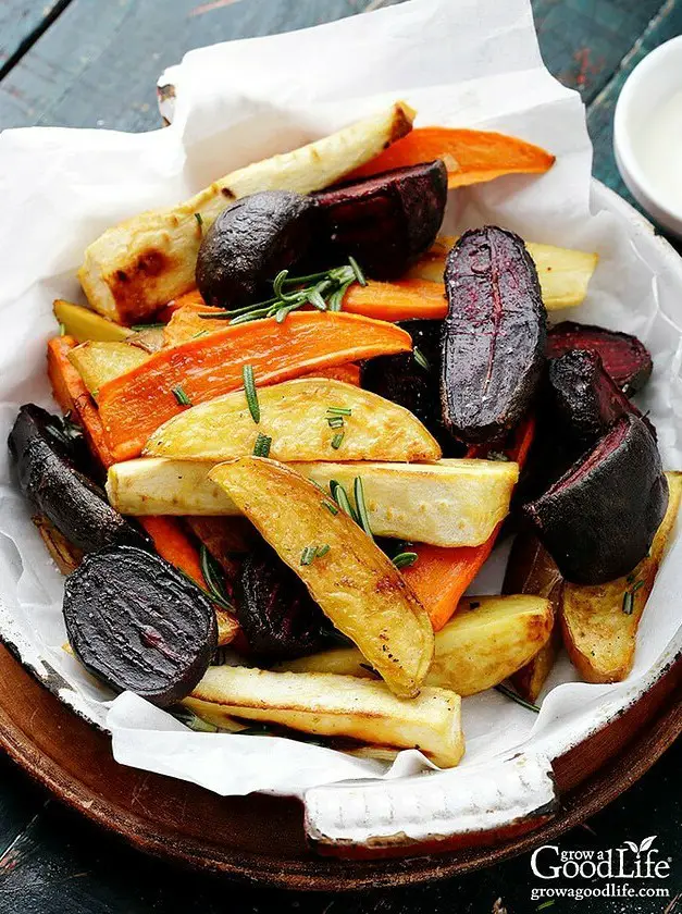 Rustic Roasted Root Vegetables Medley