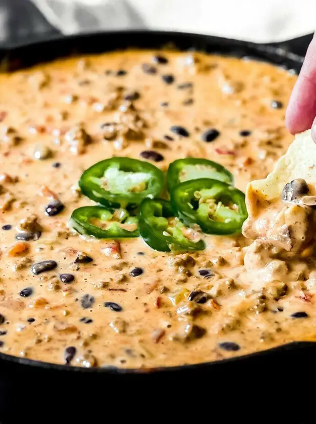 Loaded Venison Queso Dip