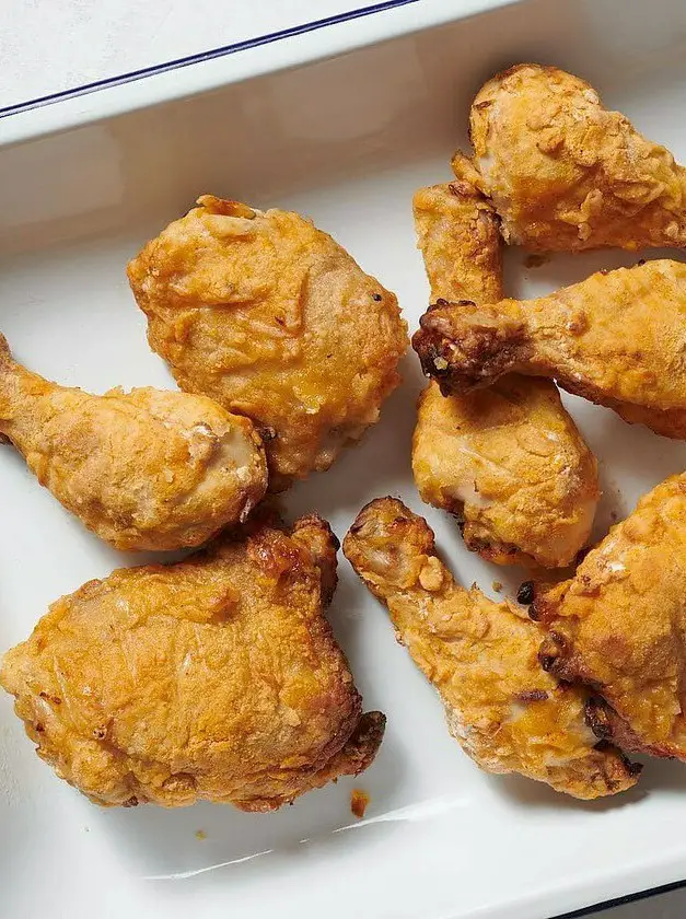 Oven Fried Chicken Thighs