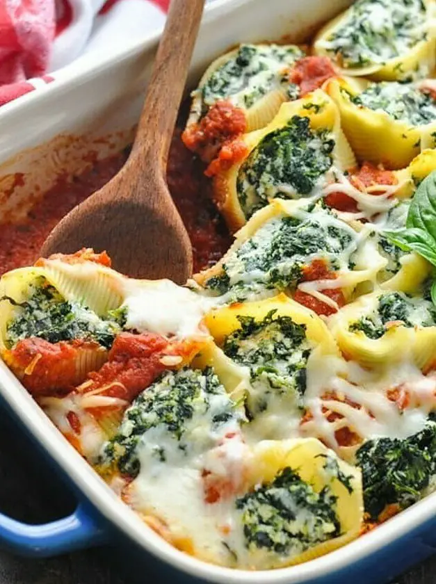 Spinach Stuffed Shells