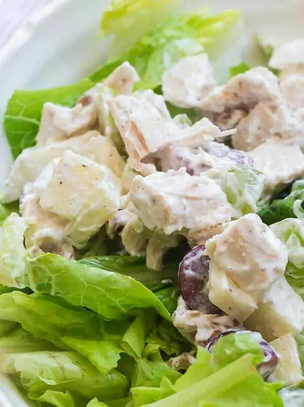 Healthy Chicken Salad with Yogurt