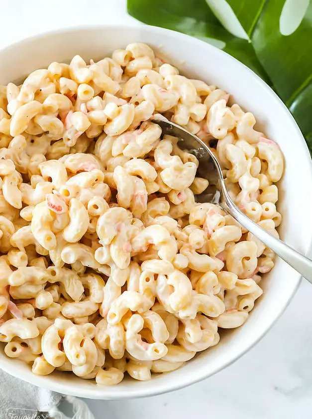 Authentic Hawaiian Macaroni Salad