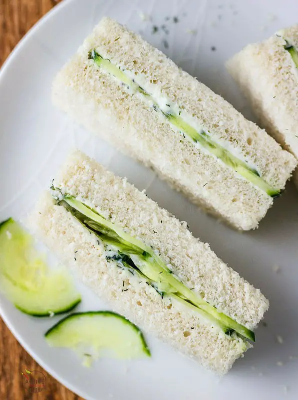 Easy Cucumber Sandwiches