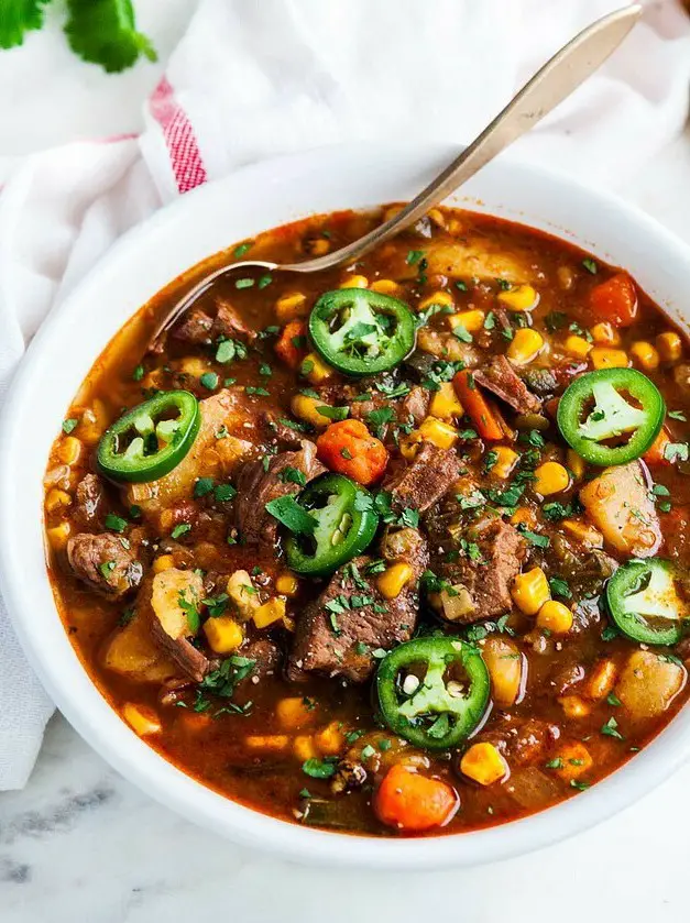 Instant Pot Spicy Beef Stew