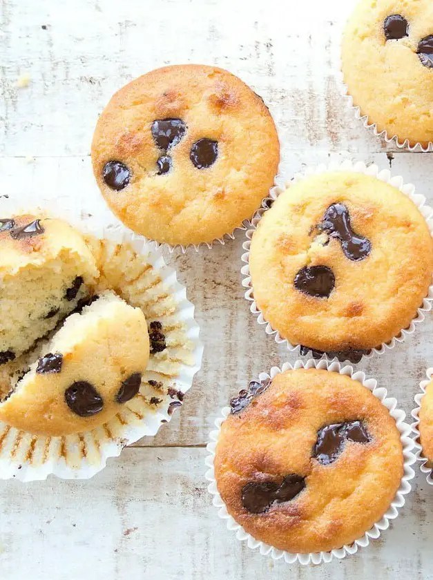 Chocolate Chip Almond Flour Muffins