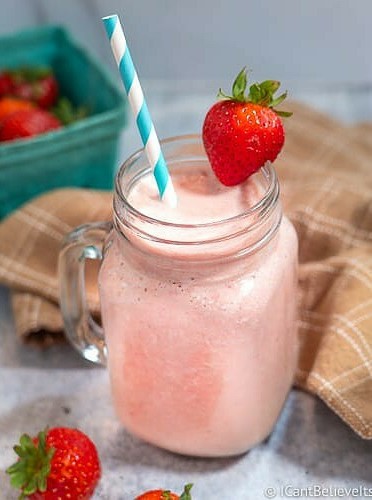 Keto Strawberry Smoothie