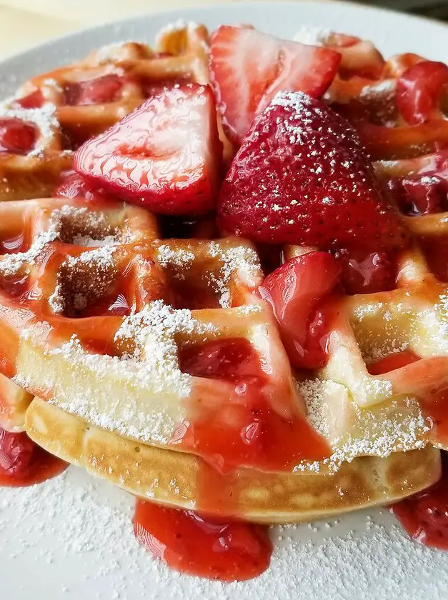 Homemade Belgian Waffles