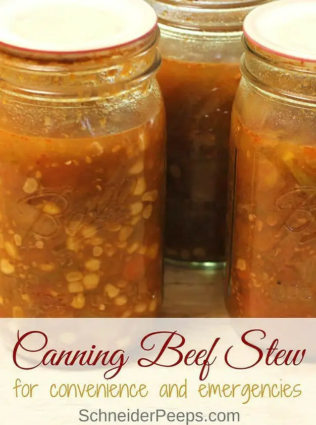 Canned Beef Stew