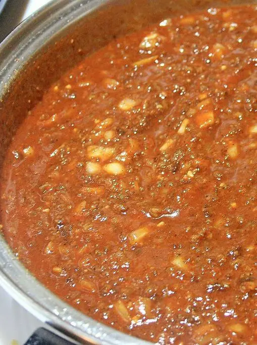 Hot Dog Chili Sauce