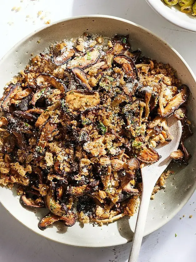 Crispy Wild Mushrooms