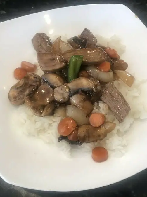 Teriyaki Beef or Chicken Stir Fry