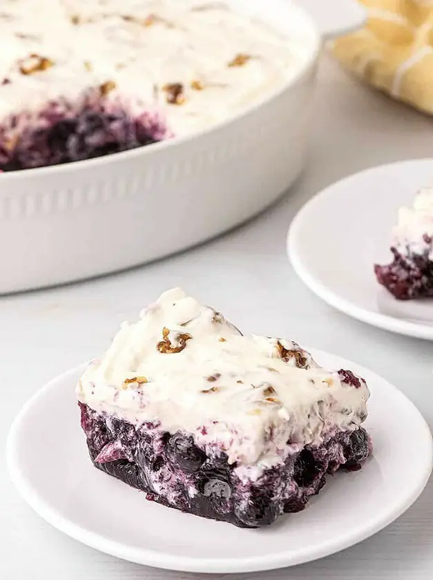 Blueberry Pineapple Congealed Salad