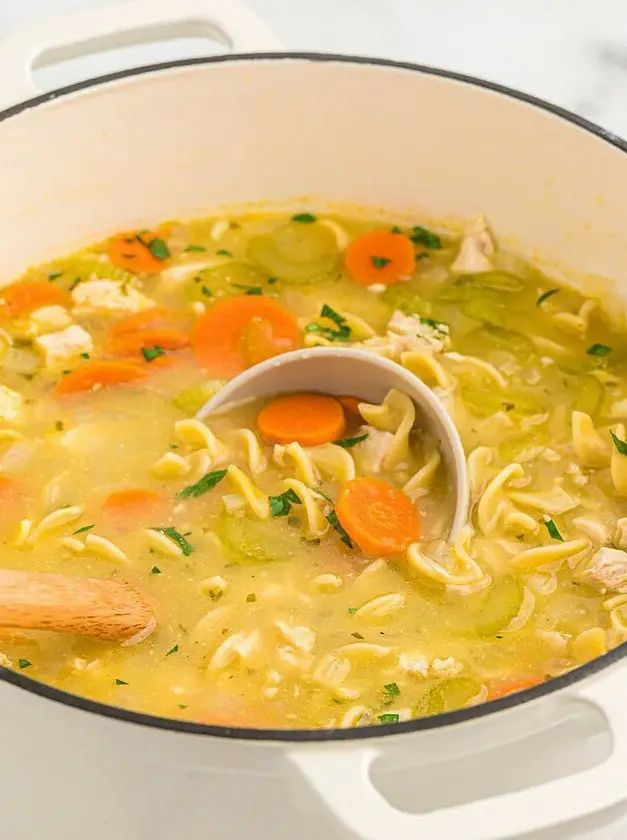 One Pot Chicken Noodle Soup