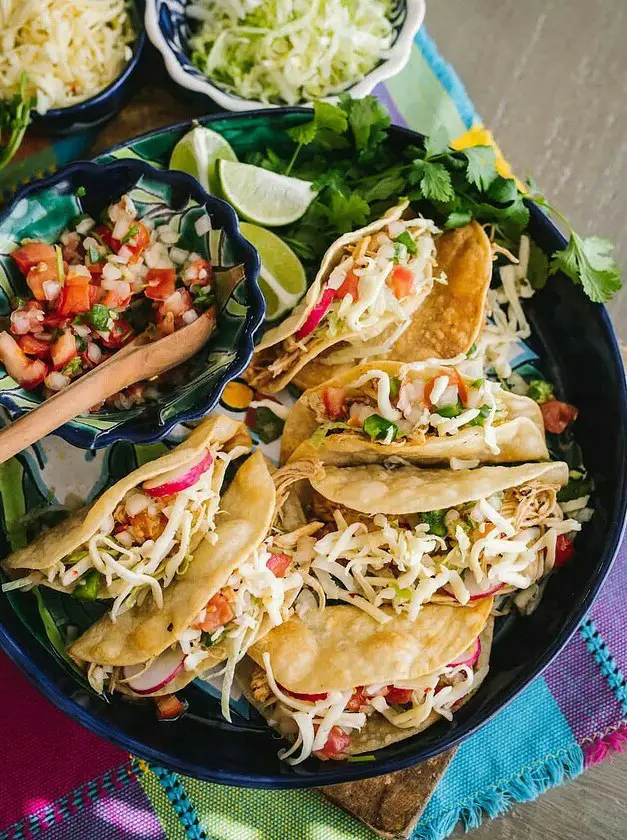 Crispy Chicken Tacos