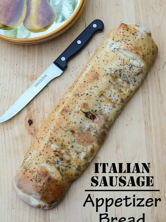 Italian Sausage Appetizer Bread