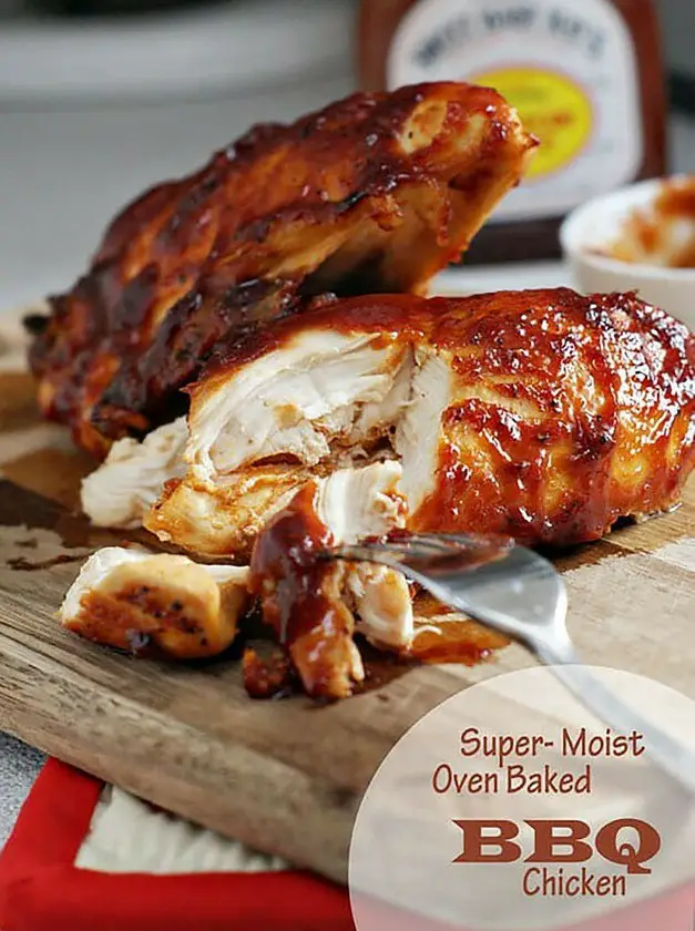 Super Moist Oven Baked BBQ Chicken