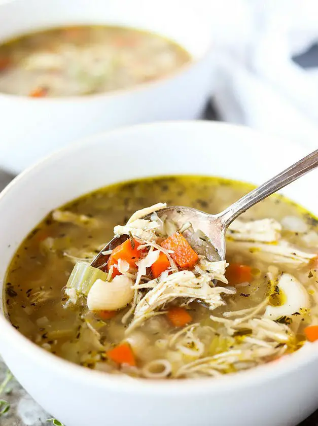 Chicken Bone Broth Soup