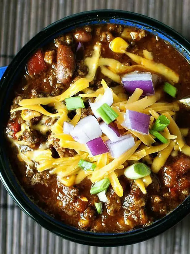 Big Batch Crock Pot Chili