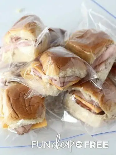 Meat and Cheese Frozen Sandwiches