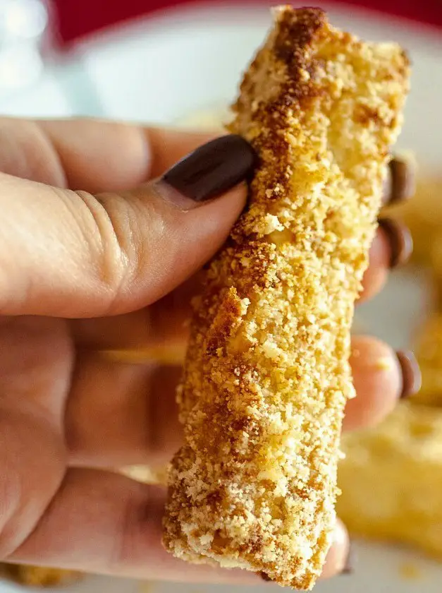 Crispy Keto Fried Tofu Sticks