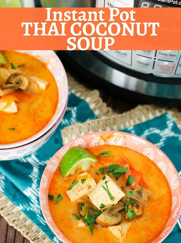 Instant Pot Thai Coconut Soup