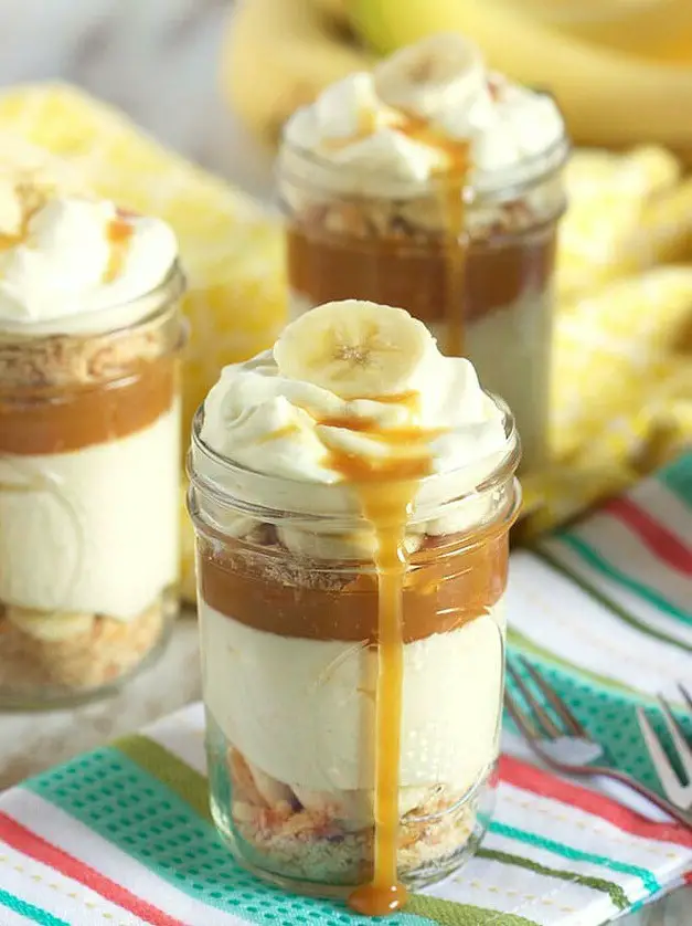 Salted Caramel Banana Pudding