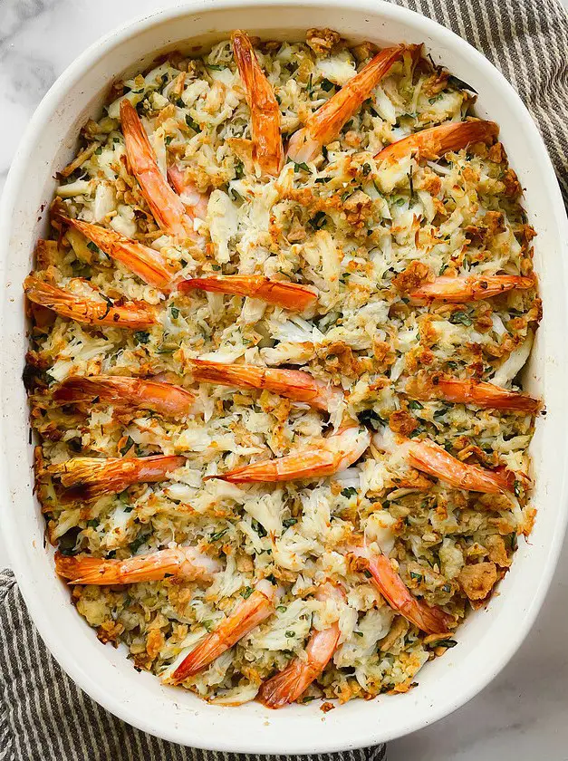 Baked Stuffed Shrimp Casserole