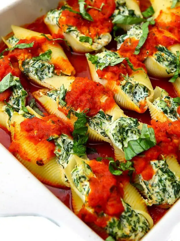 Vegan Stuffed Shells