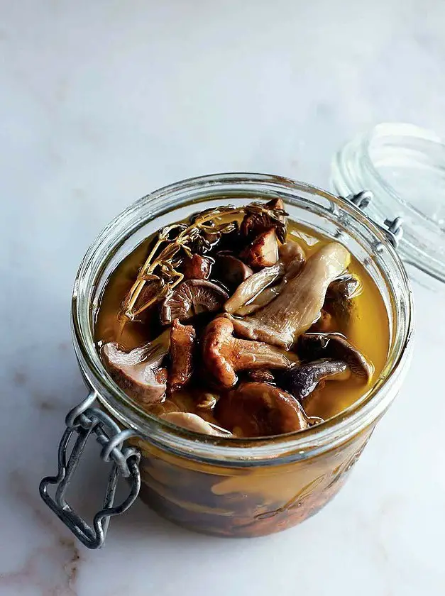 Pickled Wild Mushrooms