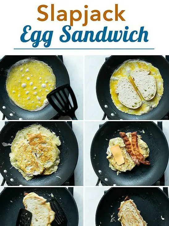 Slapjack Egg Sandwich