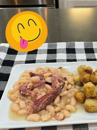 Ham Bone with Great Northern Dried Beans