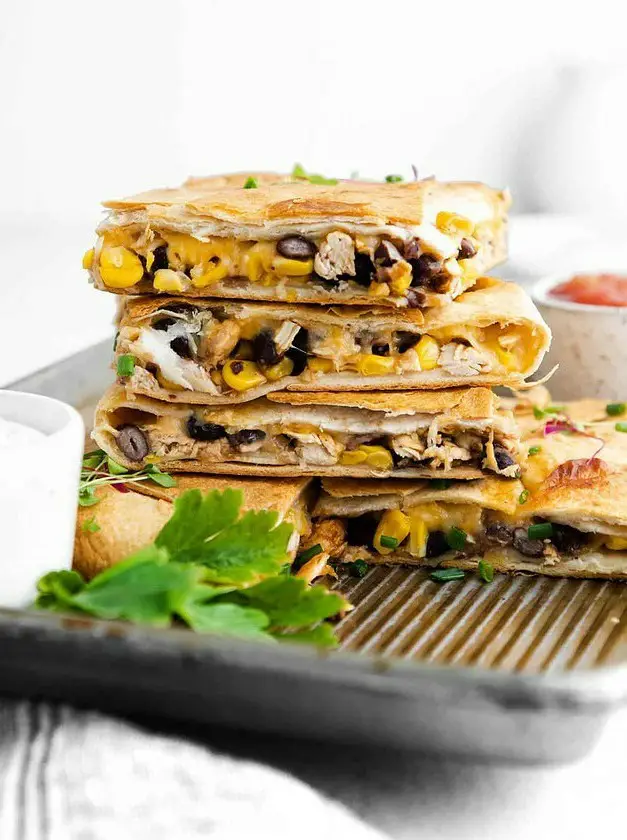 Sheet Pan Quesadilla