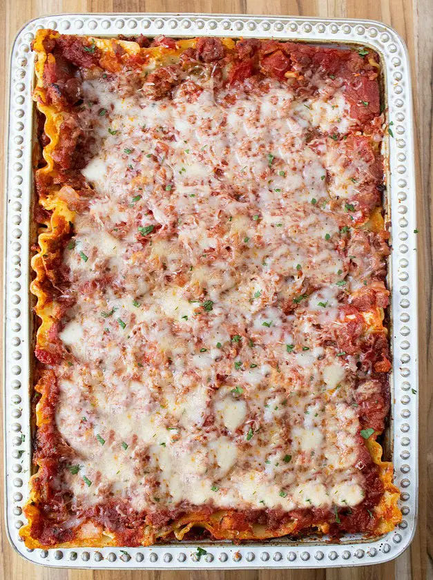 Classic Sausage Lasagna