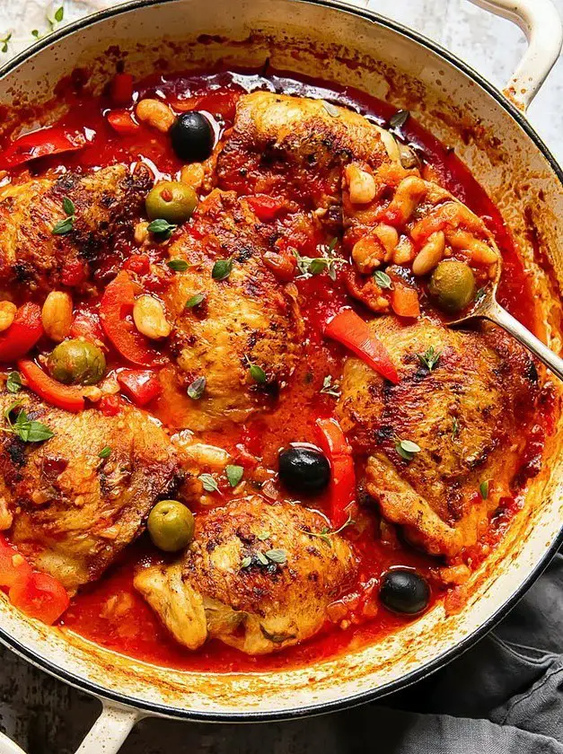 Spanish Chicken in Bravas Sauce