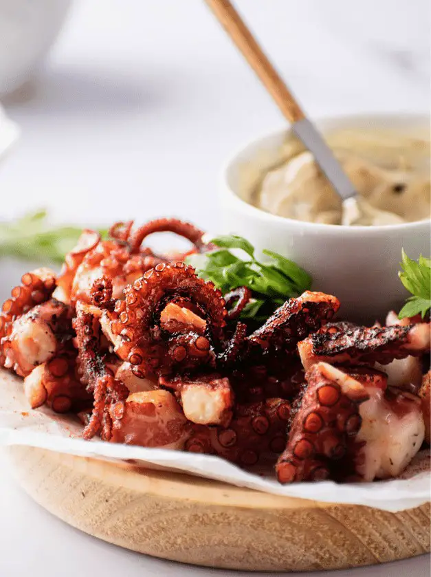 Crispy Fried Octopus